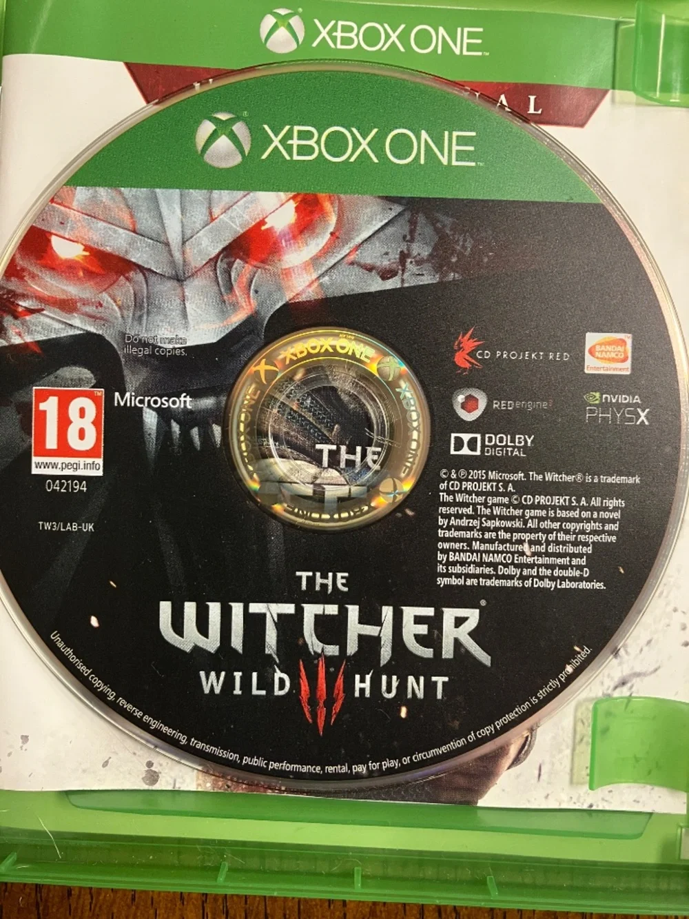 Xbox ONE - Bonus The Witcher Wild Hunt Video Game & Soundtrack - 2 Disks